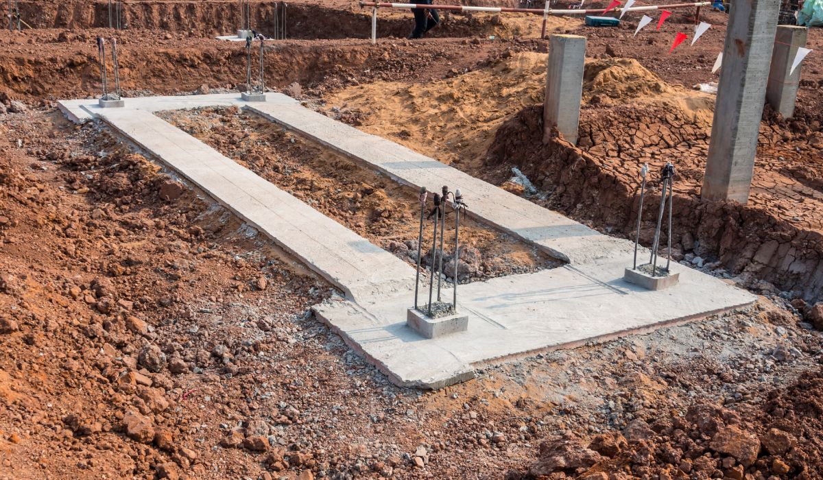 Moab Concrete Footings